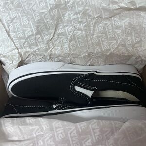 Vans Classic Slip-On in Black and White